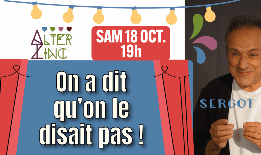 Sergot en scène !