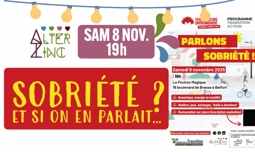 Et si on parlait sobriété ?