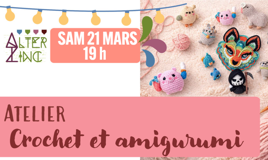 Atelier crochet et amigurumi